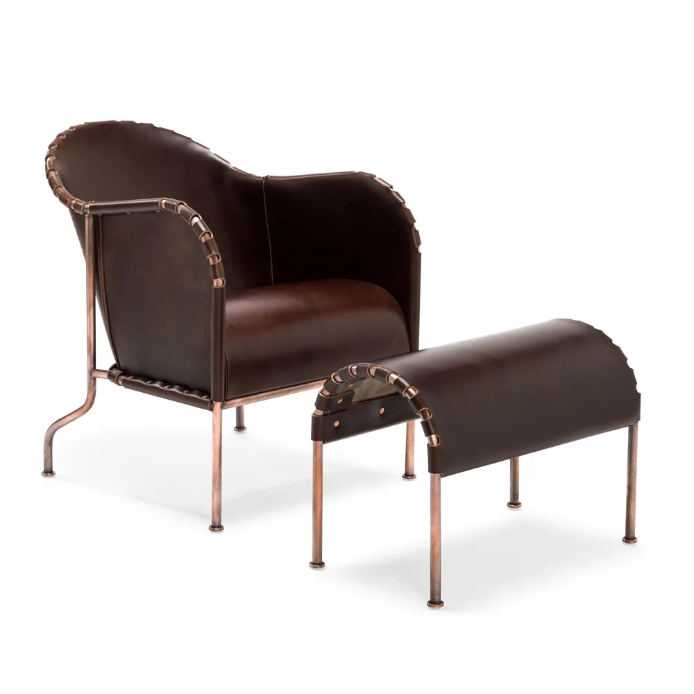 Bruno jalkarahi, Luonnonkuparinen jalusta Källemo