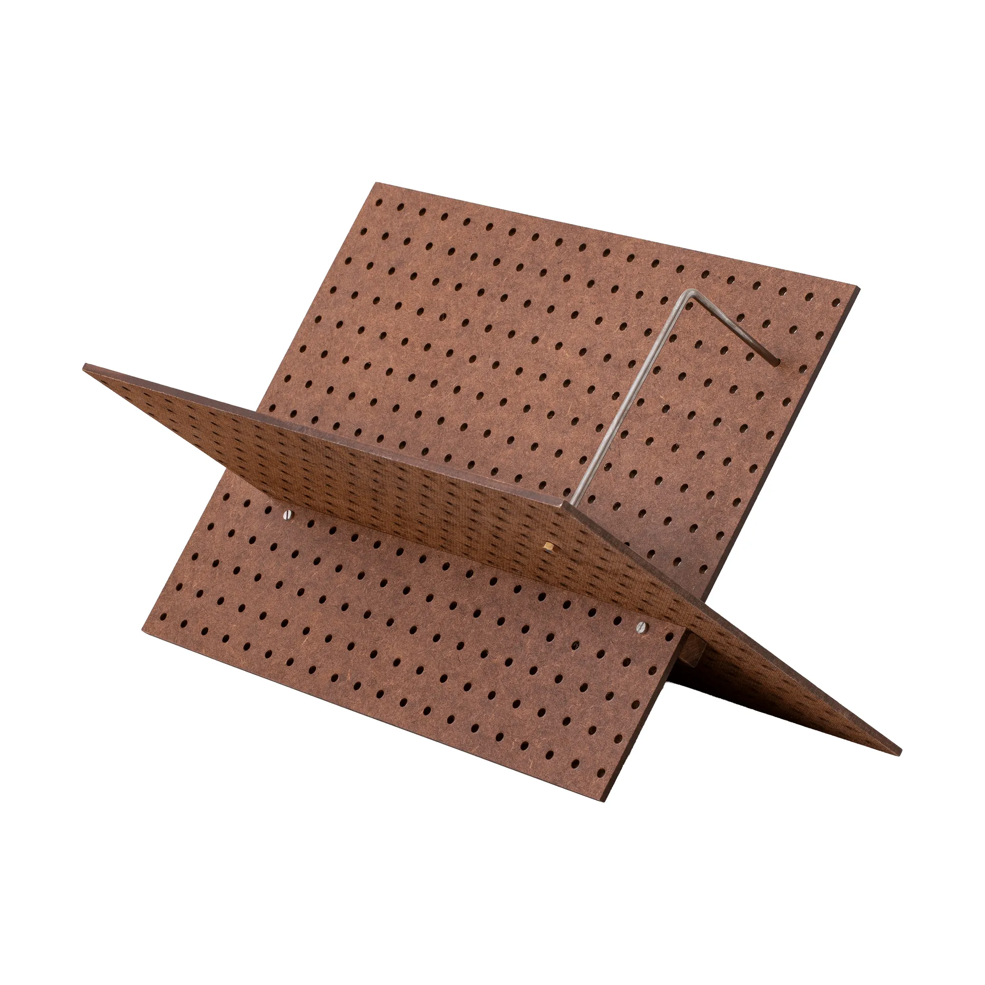 Källemo FF01 The Perforated Furniture kirjateline Kovalevy-pähkinäpuu, 53x33x54