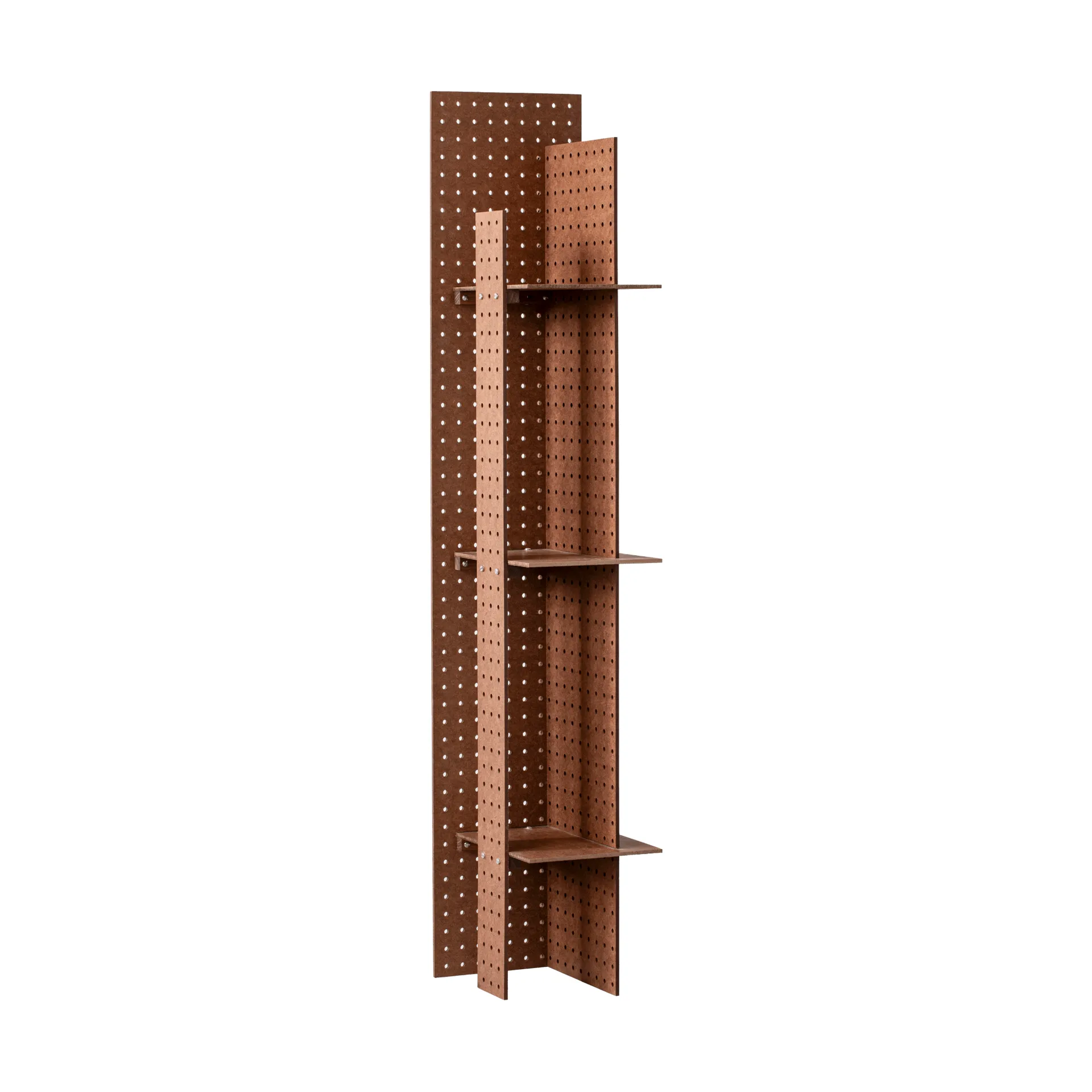 FF02 The Perforated Furniture seinähylly, Kovalevy-pähkinäpuu, 28x24x128 cm Källemo FF02 The Perforated Furniture seinähylly, Kovalevy-pähkinäpuu, 28x24x128 cm Källemo