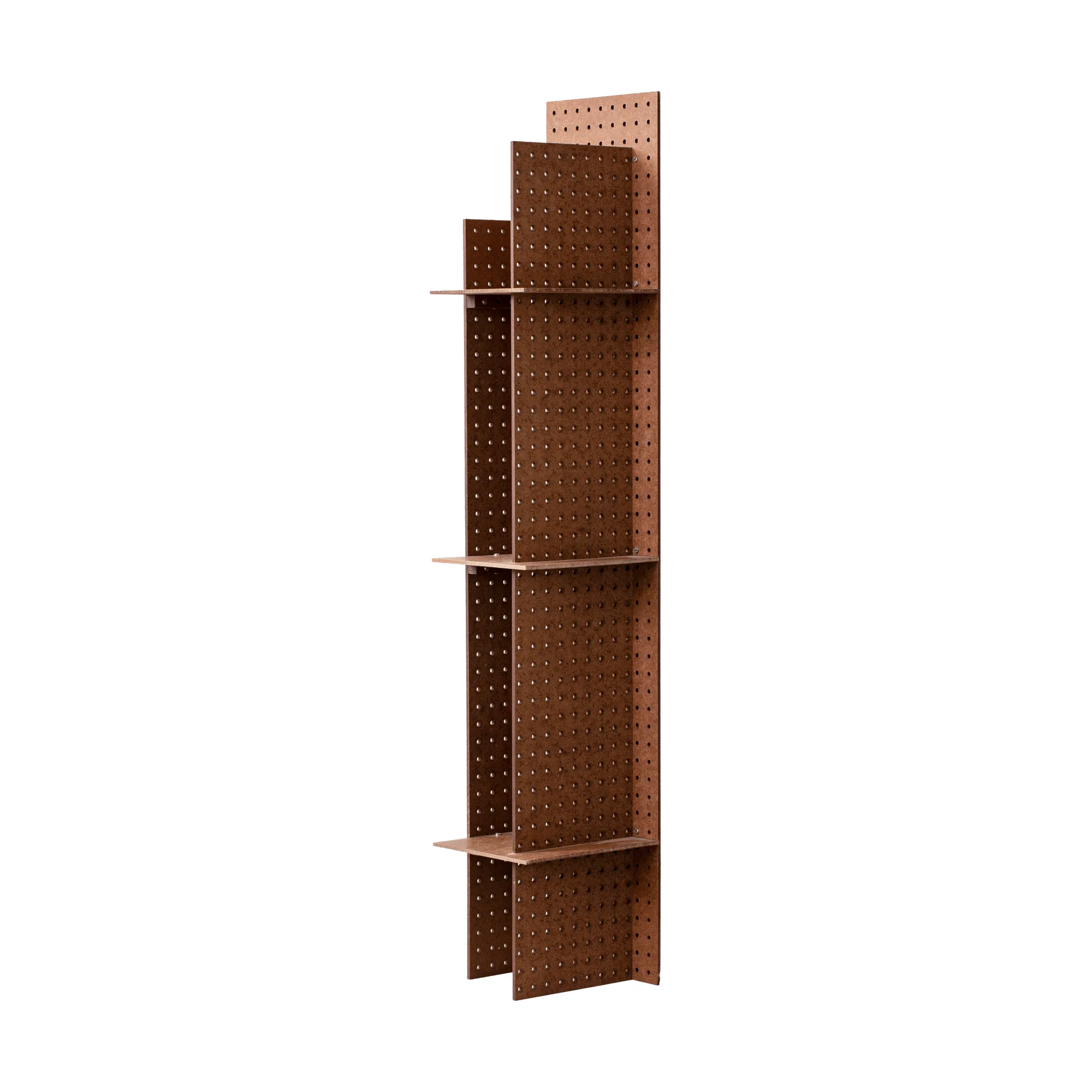 FF02 The Perforated Furniture seinähylly, Kovalevy-pähkinäpuu, 28x24x128 cm Källemo FF02 The Perforated Furniture seinähylly, Kovalevy-pähkinäpuu, 28x24x128 cm Källemo
