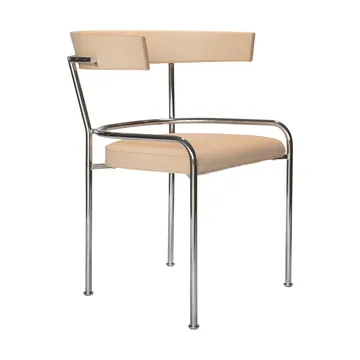 GA-1 käsinojatuoli - Elmo Vegeta nahka-krom - Källemo