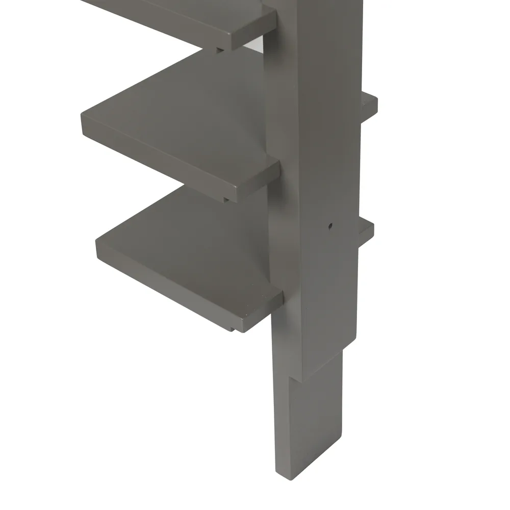 Pilaster seinähylly, Harmaaksi petsattu Källemo