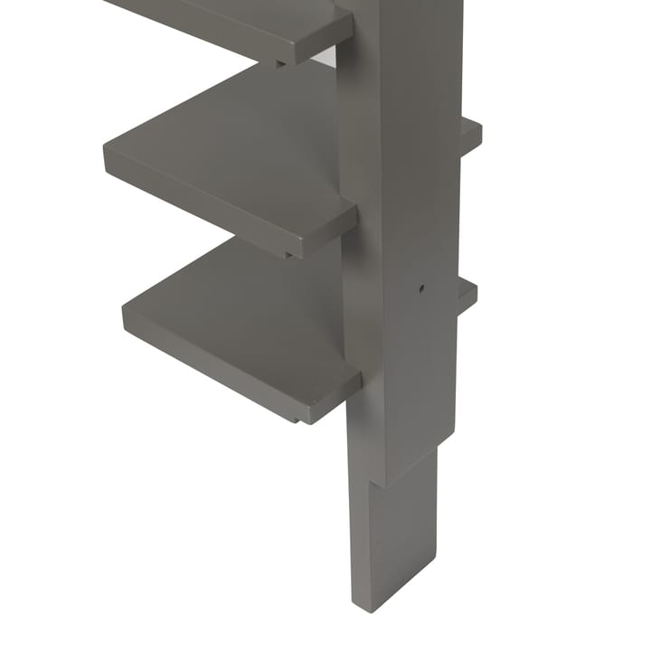 Pilaster seinähylly, Harmaaksi petsattu Källemo