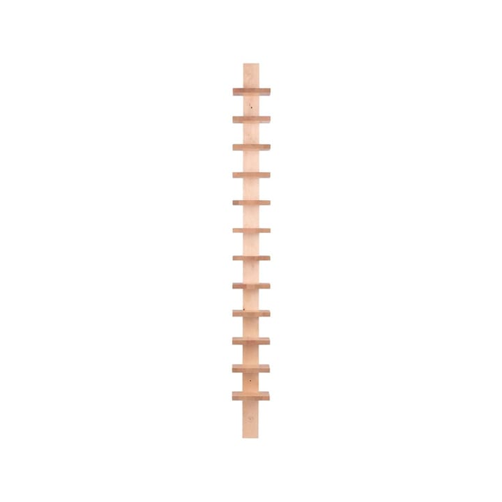 Pilaster seinähylly - Luonnollinen lakattu koivu - Källemo