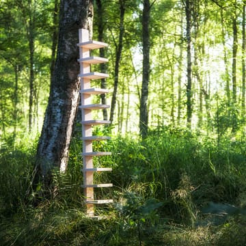 Pilaster seinähylly - Luonnollinen lakattu koivu - Källemo