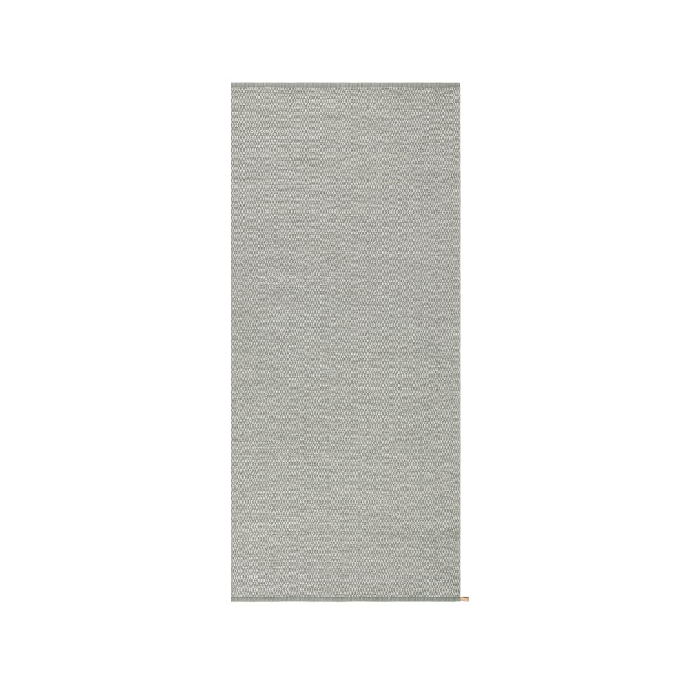Kasthall Bloom Icon -käytävämatto Dew 240 x 85 cm | Skandinaavinen Sisustus | Villamatot | Harmaa