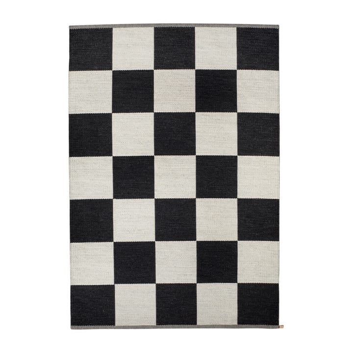 Checkerboard Icon matto 165x240 cm - Midnight black - Kasthall