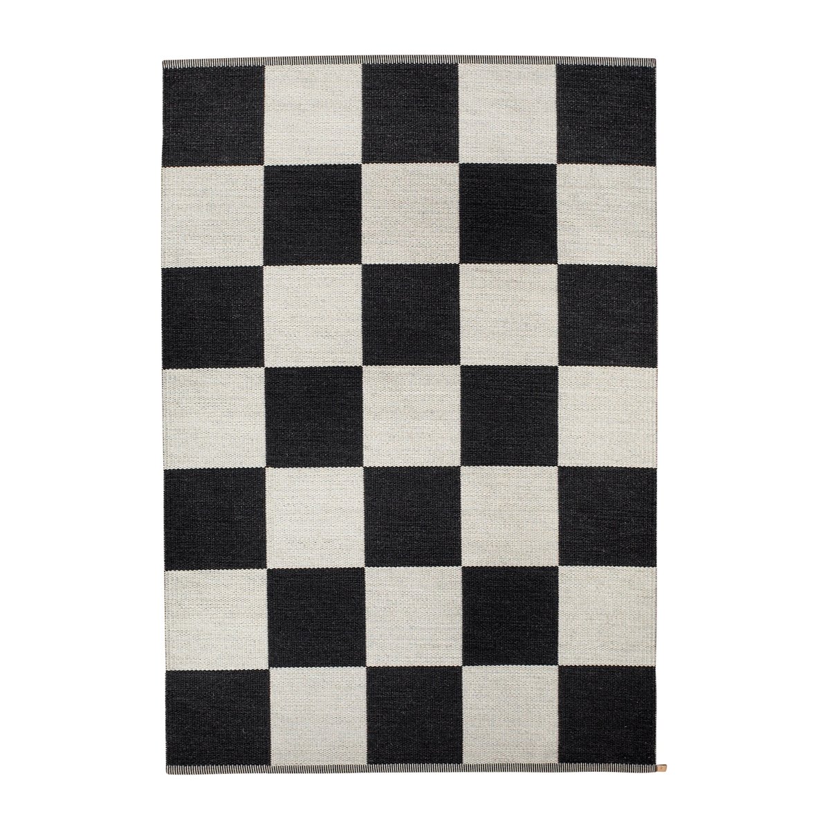 Kasthall Checkerboard Icon matto 165×240 cm Midnight black