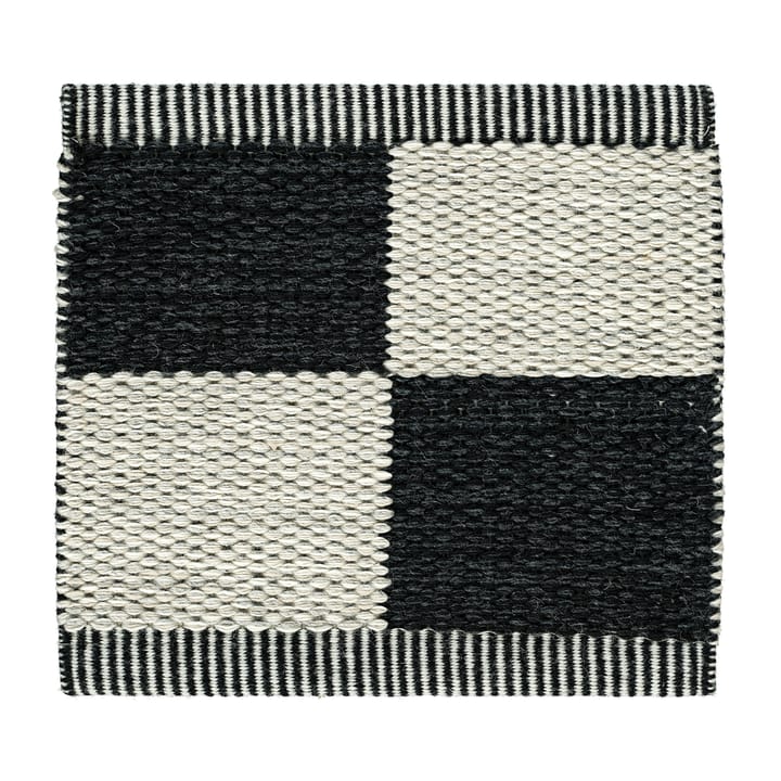 Checkerboard Icon matto 165x240 cm - Midnight black - Kasthall