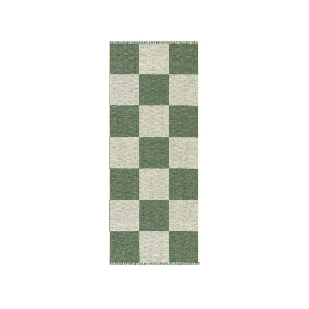 Kasthall Checkerboard Icon matto 85×200 cm Grey Pear