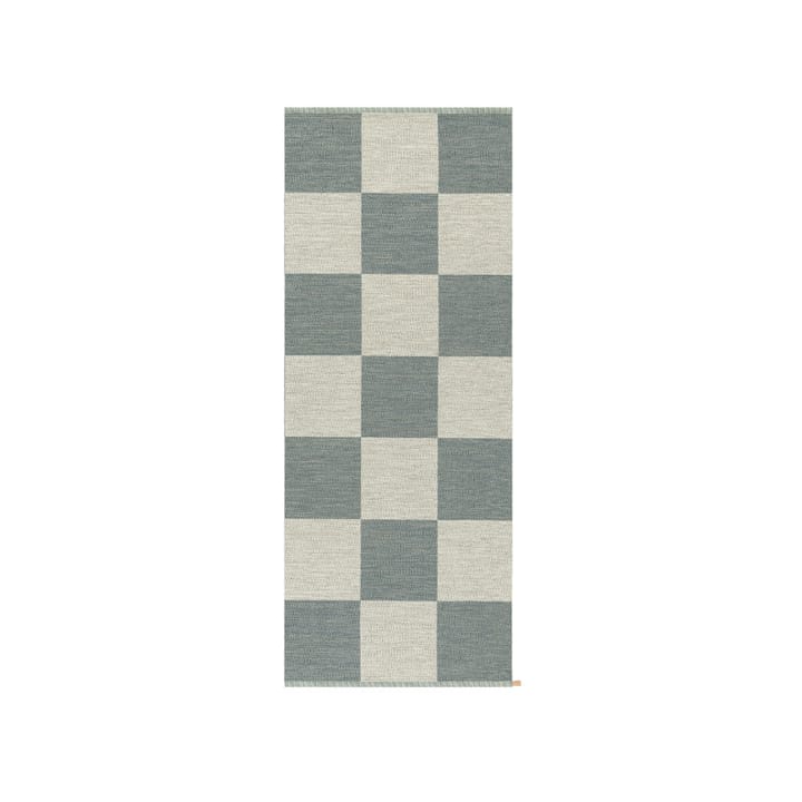 Checkerboard Icon matto 85x200 cm - Polarized Blue - Kasthall