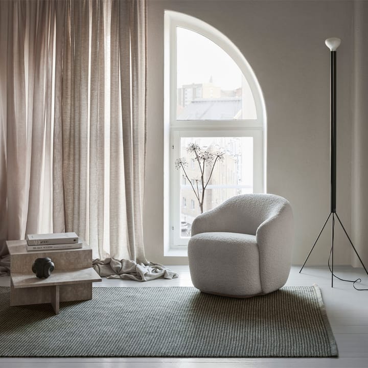 Dot Icon -matto backing, Silver green 883 200 x 300 cm Kasthall