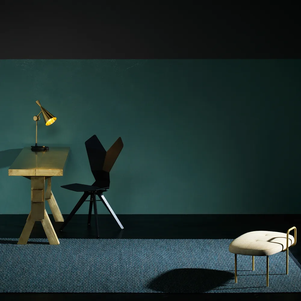 Goose Eye XL Icon -matto, Misty blue 195 x 300 cm Kasthall