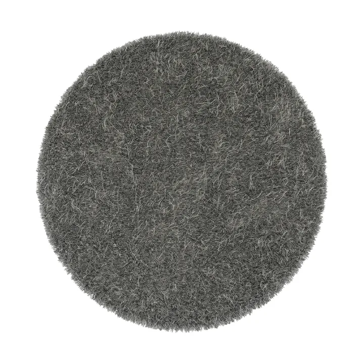 Moss matto pyöreä Ø240 cm - Nickel grey - Kasthall