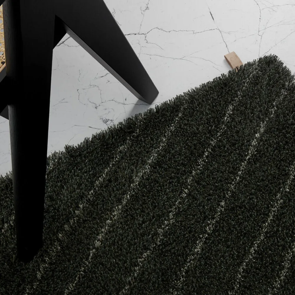 Naomi matto, Black bean 200 x 300 cm Kasthall