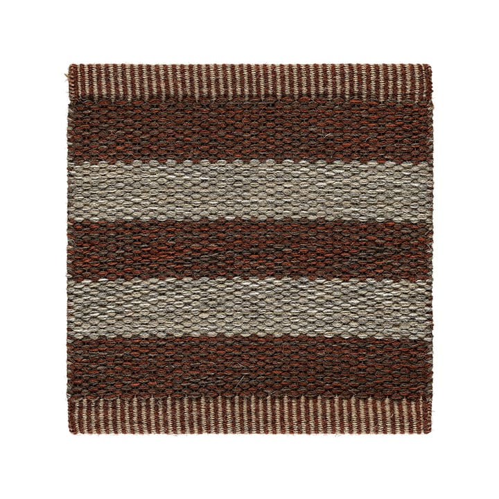 Narrow Stripe Icon -matto - Red clay 240 x 160 cm - Kasthall