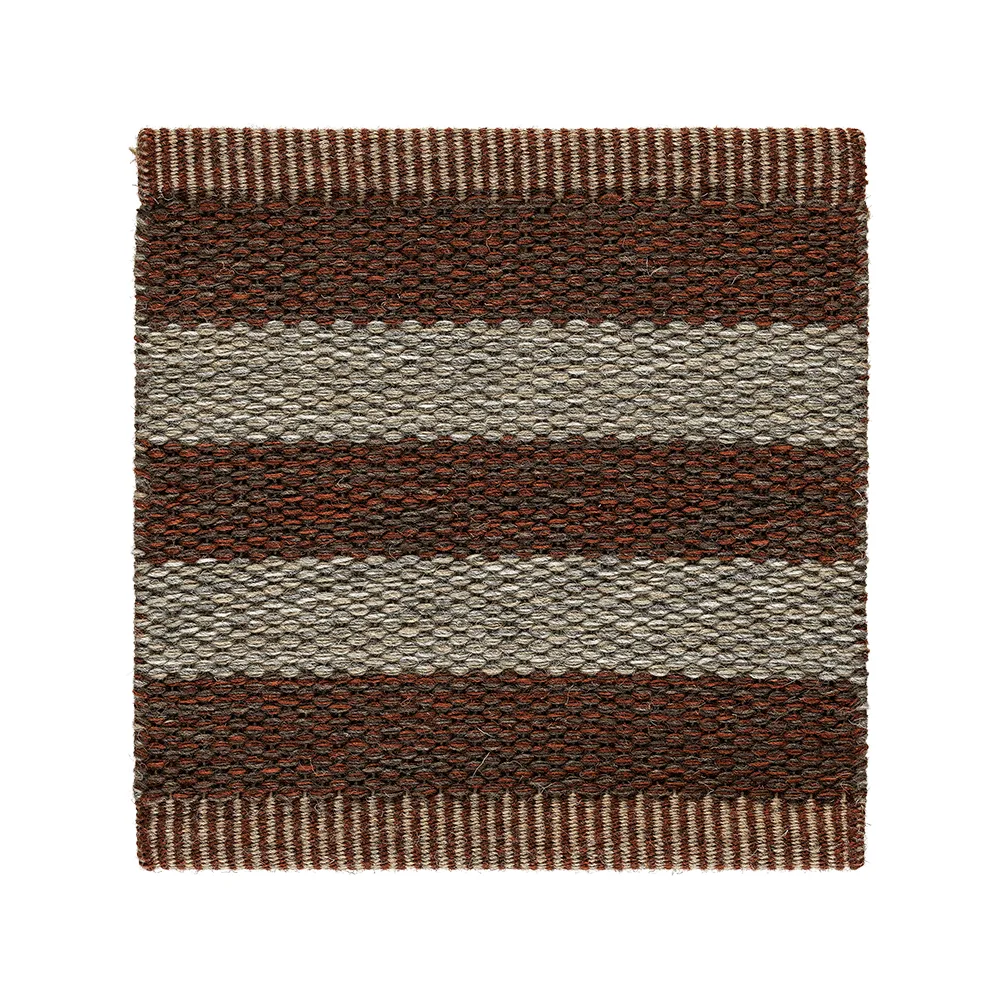 Narrow Stripe Icon -matto, Red clay 300 x 195 cm Kasthall
