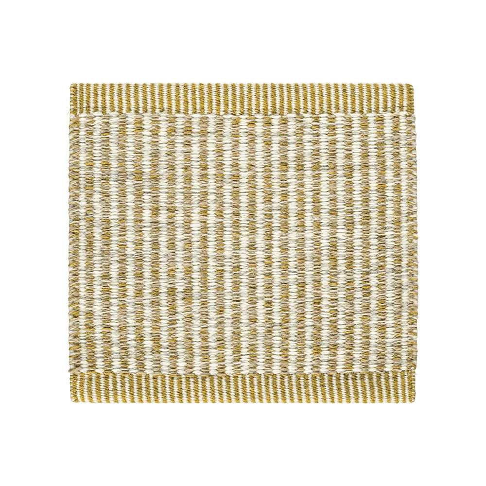 Stripe Icon -käytävämatto, Straw yellow 485 90 x 250 cm Kasthall