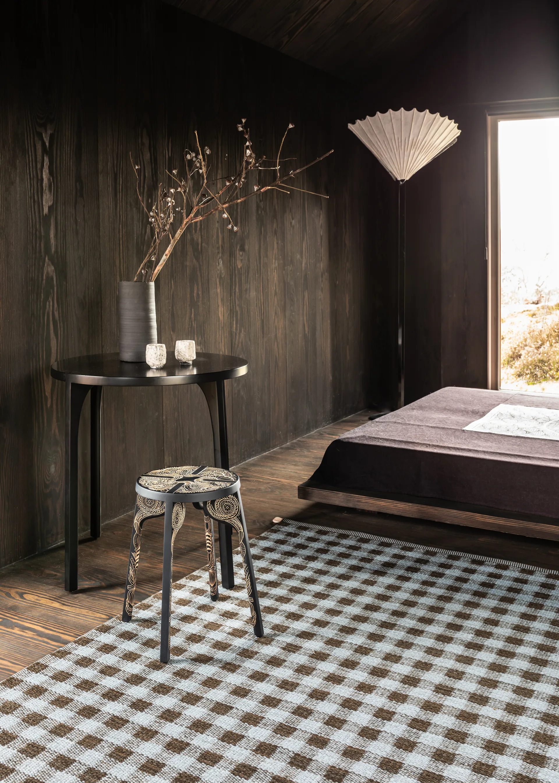 Vichy matto 165x240 cm, Mint Chocolate 720 Kasthall