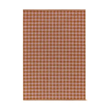 Vichy matto 195x300 cm - Mango Peach 461 - Kasthall