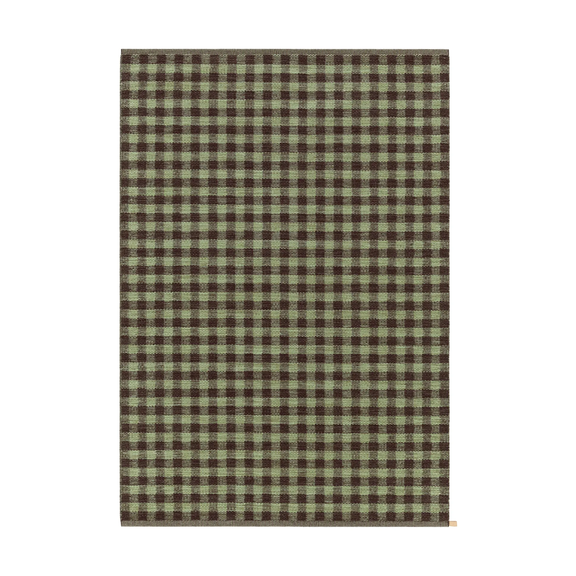 Vichy matto 195x300 cm, Pistachio 730 Kasthall