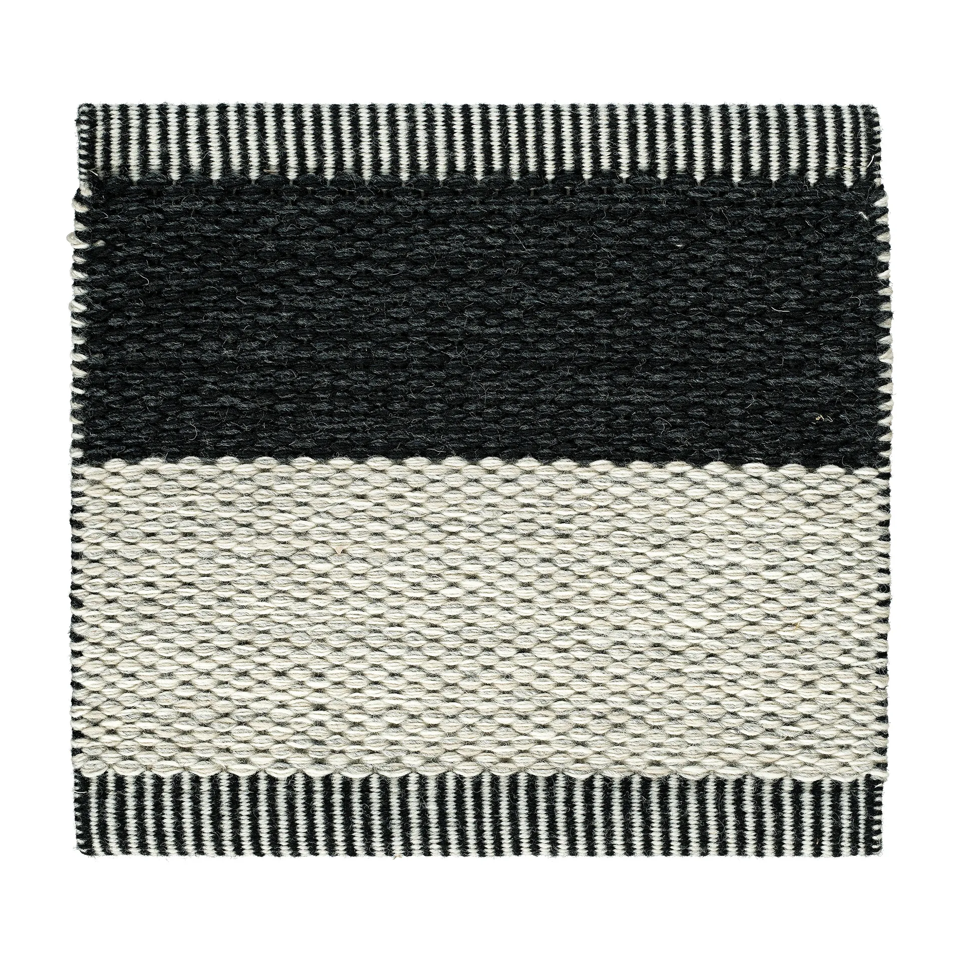 Wide Stripe Icon matto 160x240 cm, Midnight black Kasthall