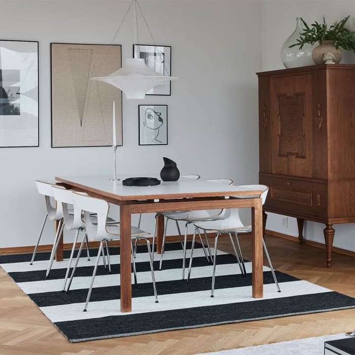 Wide Stripe Icon -matto, Midnight black 554 240 x 165 cm Kasthall
