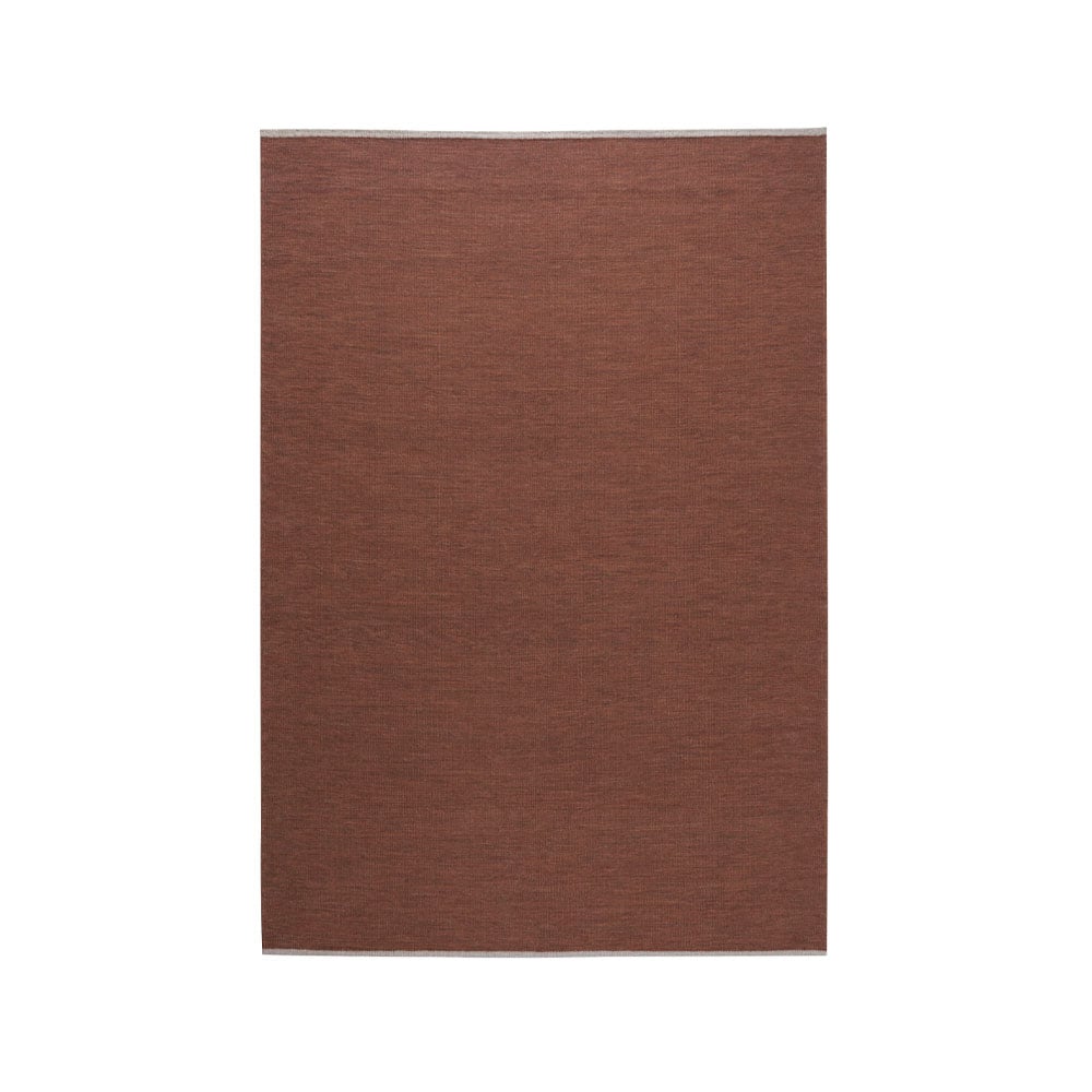 Kateha Allium matto, 170 cm x 240 cm Corten | Skandinaavinen Sisustus | Villamatot | Punainen