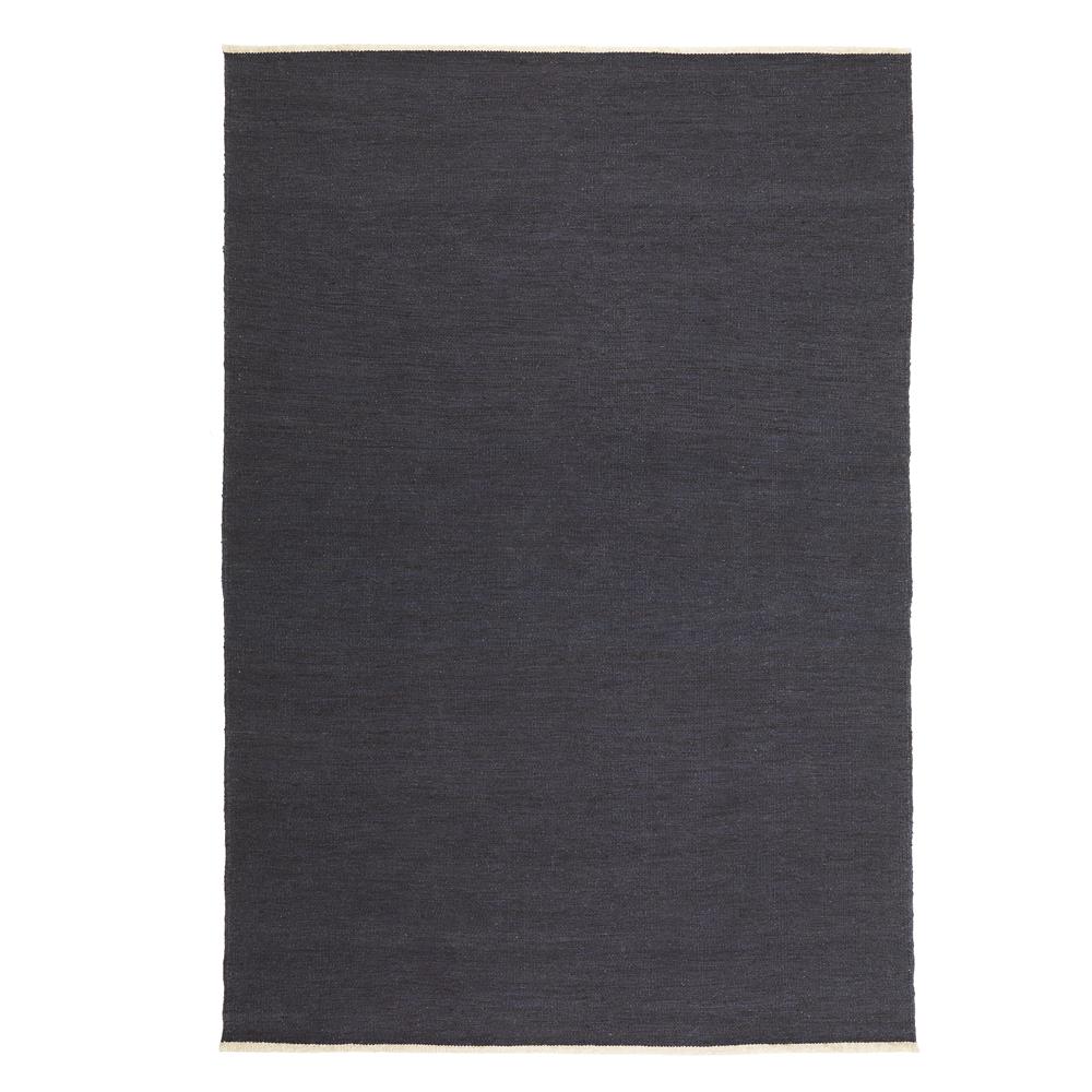 Kateha Allium matto, 170 cm x 240 cm lähes musta | Skandinaavinen Sisustus | Villamatot | Musta