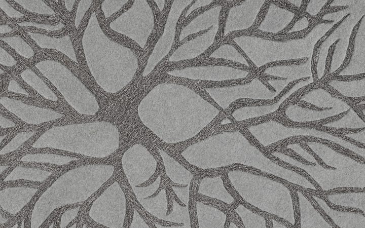 Birds nest, käsin kudottu matto Ø 220 cm, MD Grey Kateha