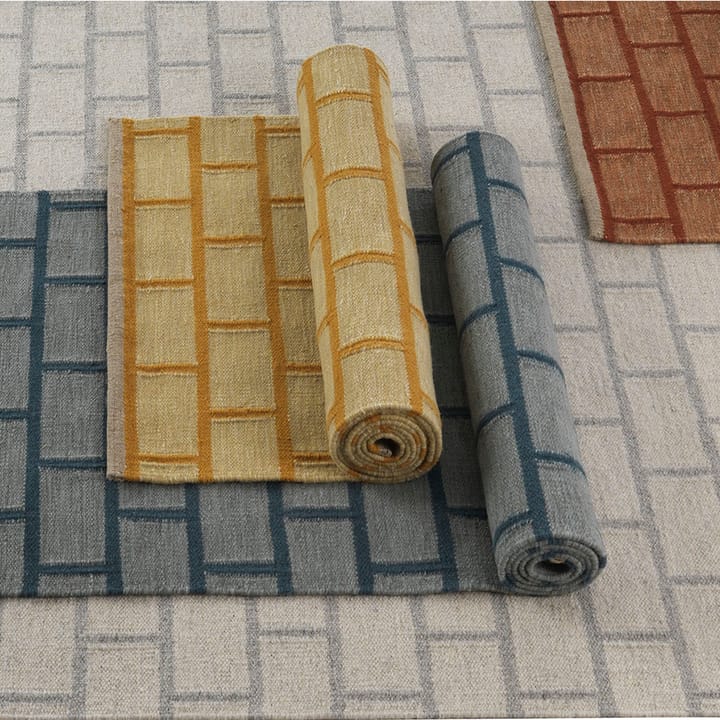 Brick matto, Rust, 200 x 300 cm Kateha