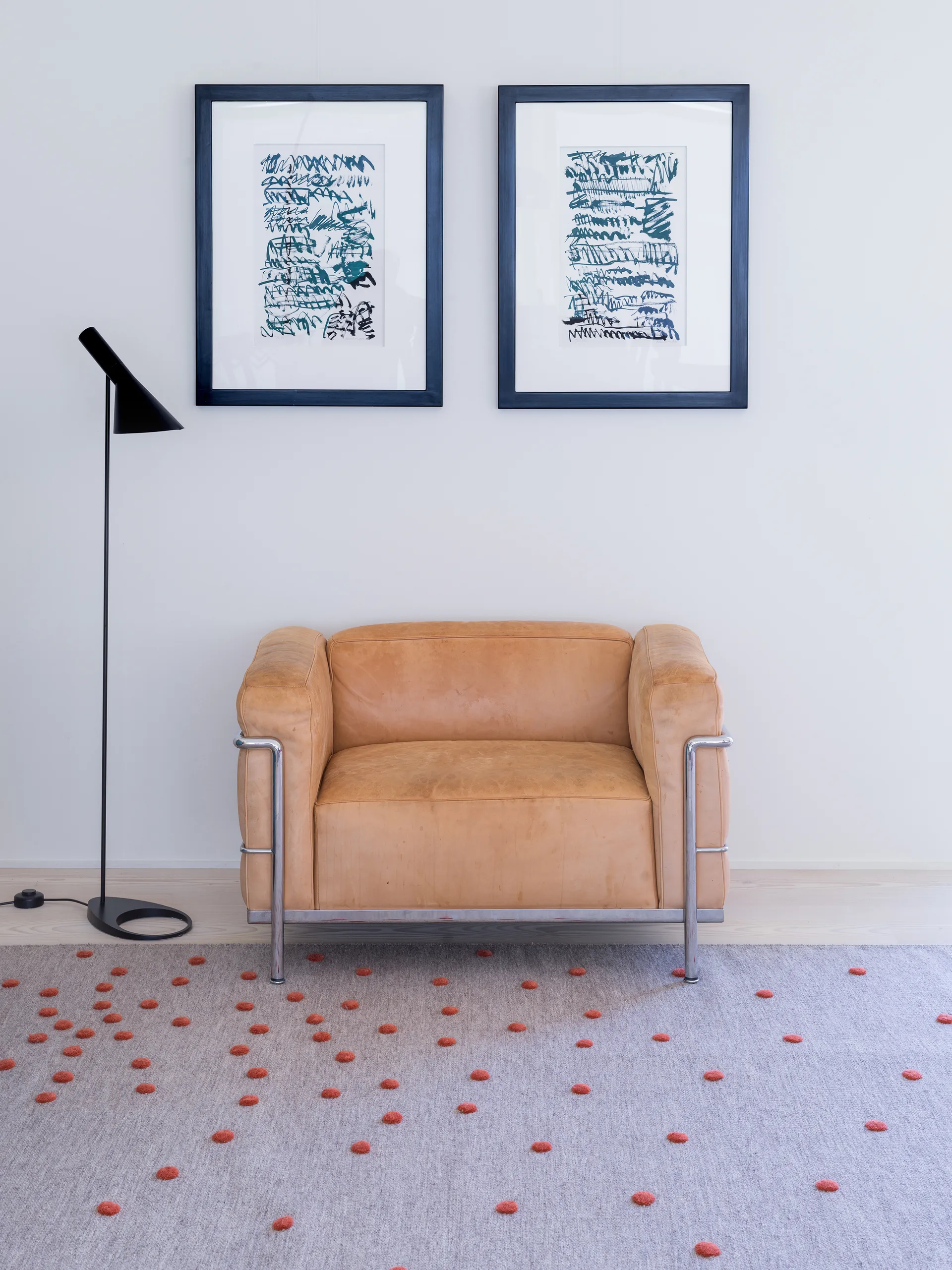 Bula matto, Coral, 200x300 cm Kateha