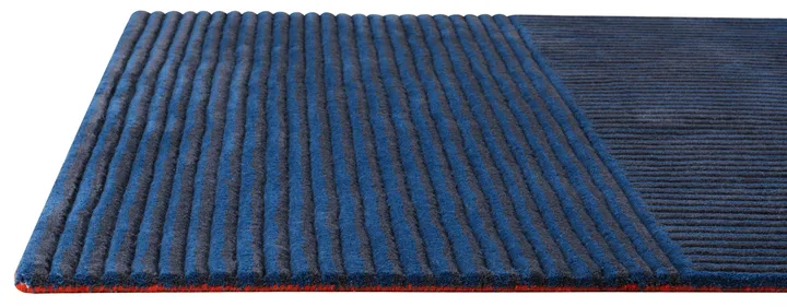 Dunes Straight -matto - Blue, 170x240 cm - Kateha