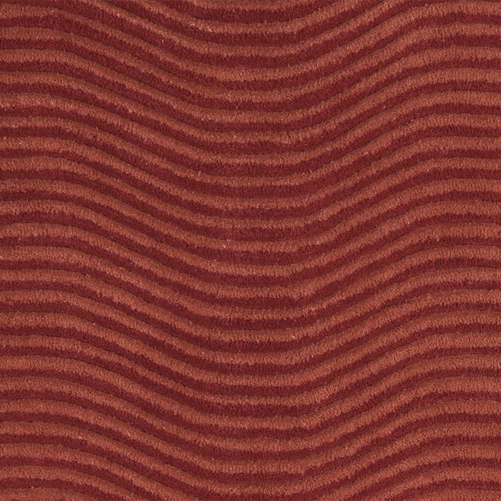 Dunes Wave -matto, Dusty red, 170 x 240 cm Kateha