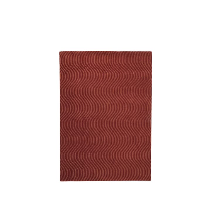 Dunes Wave -matto - Dusty red, 170 x 240 cm - Kateha