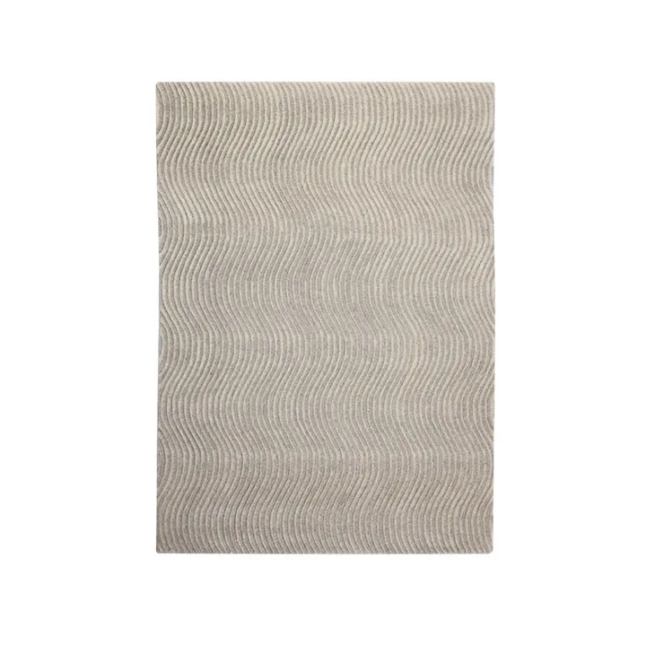 Dunes Wave -matto - Light grey, 200x300 cm - Kateha