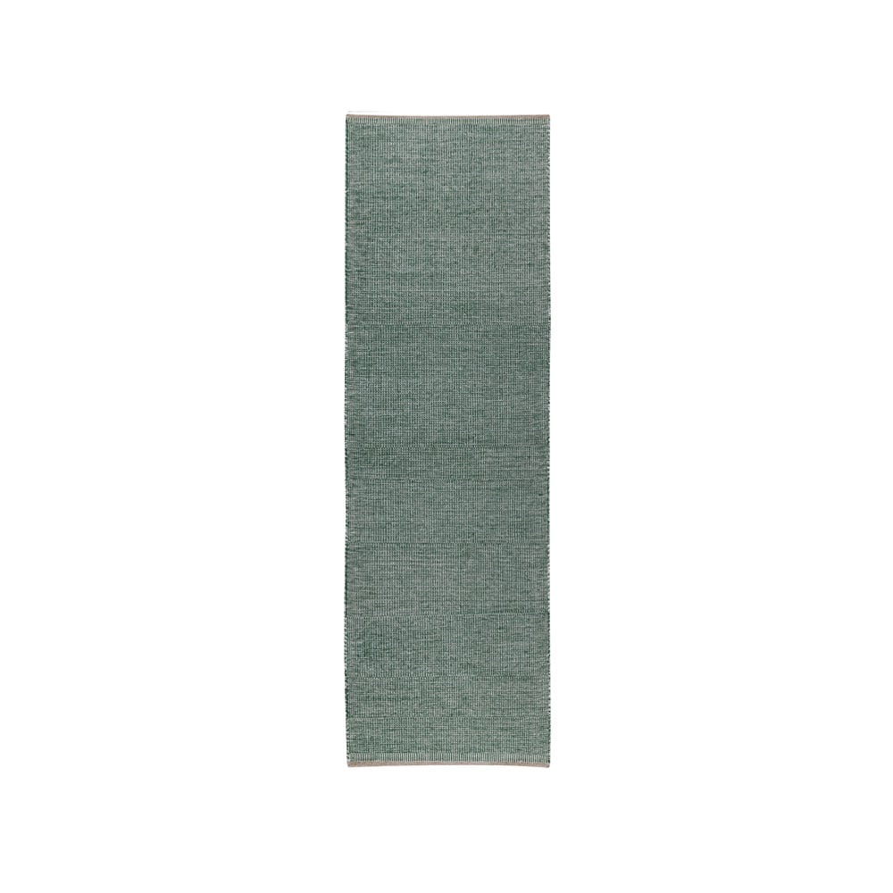 Kateha Essa käytävämatto Green, 80 x 250 cm | Skandinaavinen Sisustus | Villamatot | Vihreä