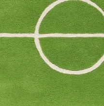 Football matto - Green, 120x180 cm - Kateha