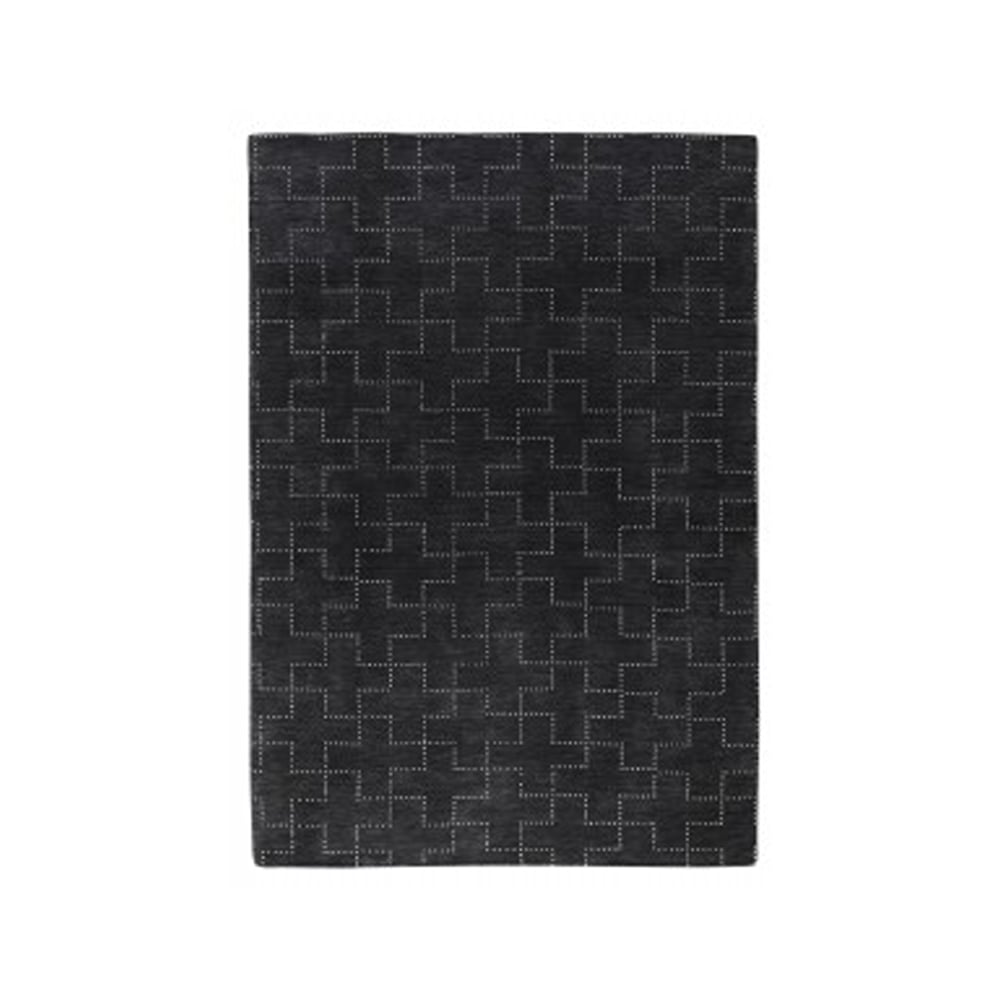 Kateha Frost matto Black 200 x 300 cm | Skandinaavinen Sisustus | Ryijymatot & Nukkamatot | Musta
