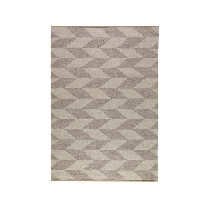 Herringbone Weave -matto - Light beige, 200 x 300 cm - Kateha