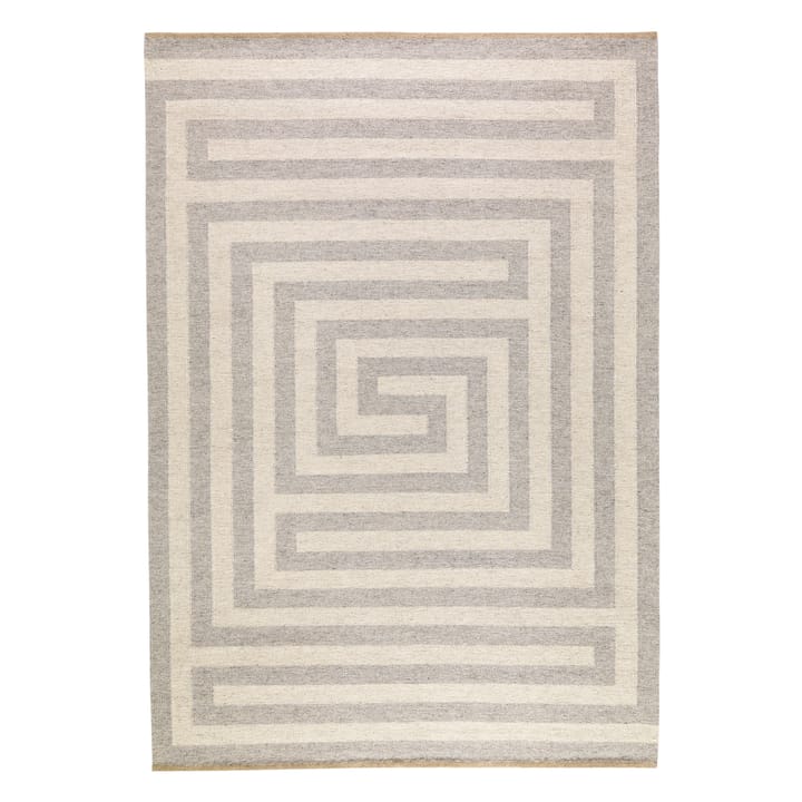 Labyrint matto 200x300 cm - Light grey - Kateha