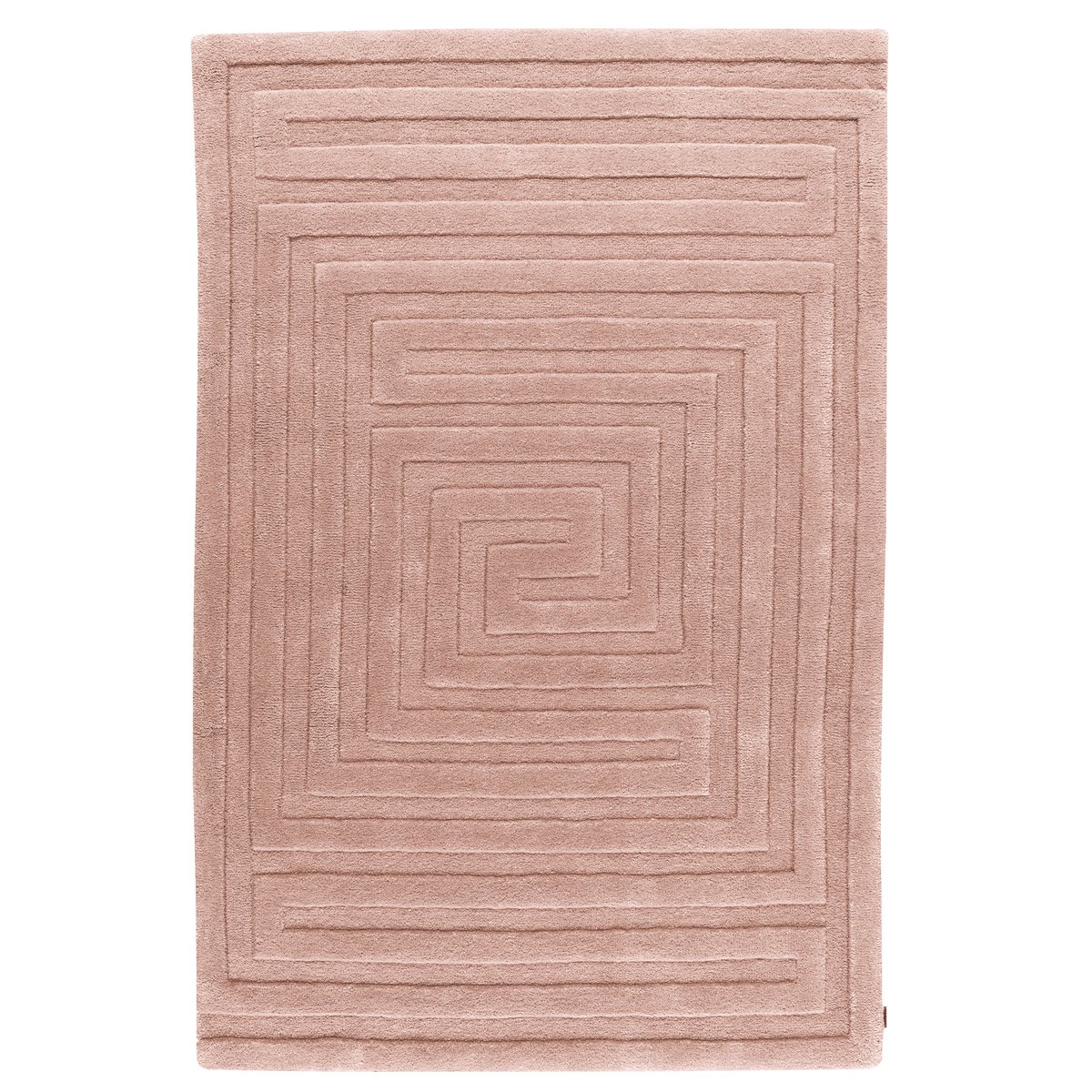 Kateha Mini-Labyrint lasten matto, 120x180 cm rose 40 (pinkki)