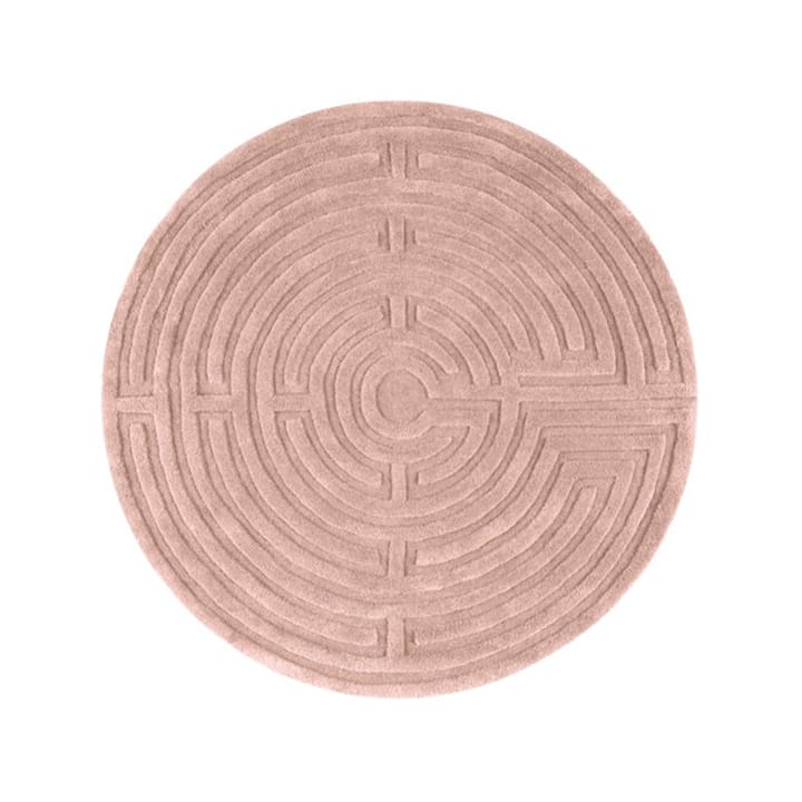 Minilabyrint matto pyöreä, rose-40, 130 cm Kateha