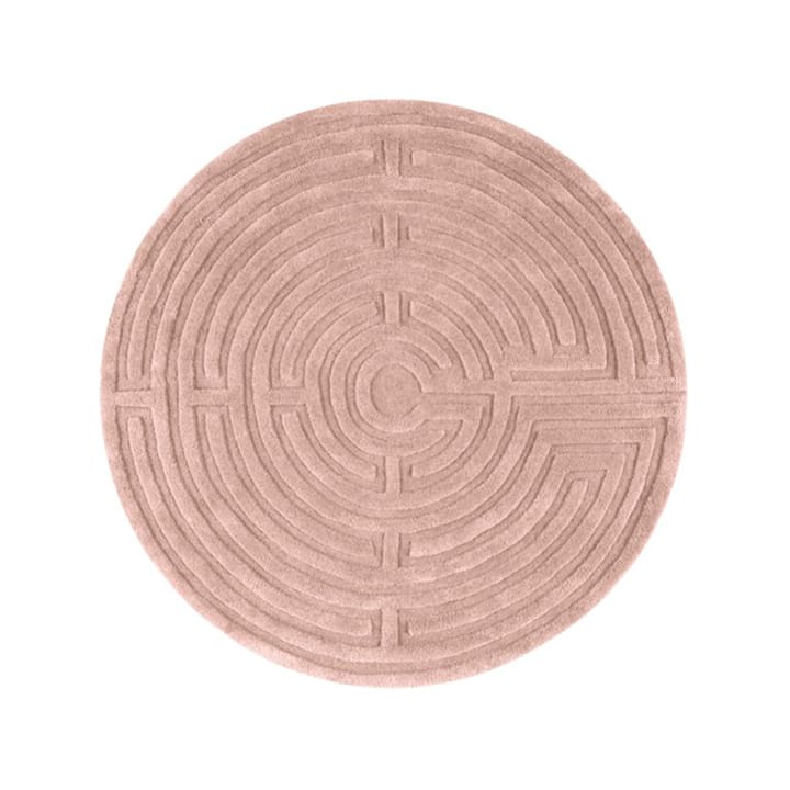 Minilabyrint matto pyöreä - rose-40, 130 cm - Kateha