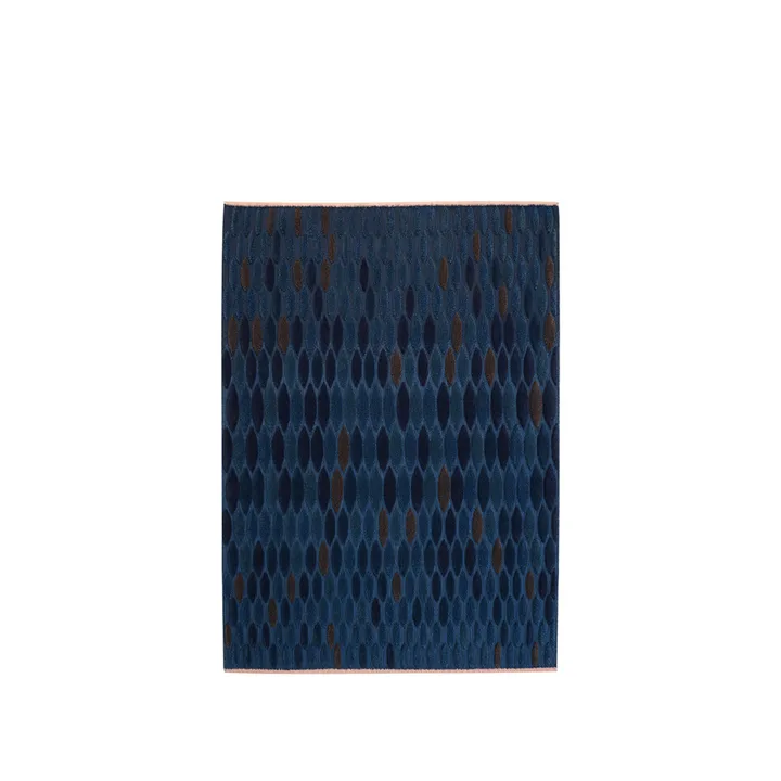 Pond Flossa -matto - Midnight, 170x240 cm - Kateha