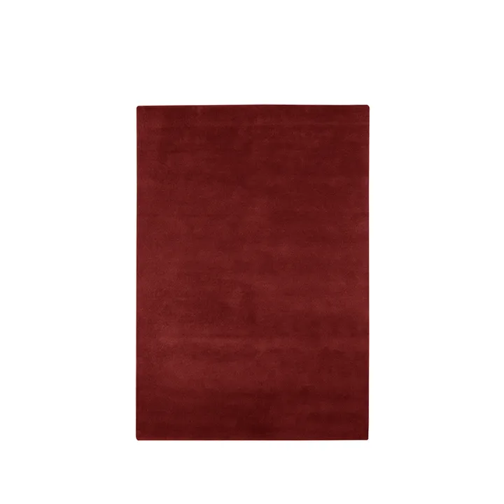 Sencillo matto - Dark red, 170x240 cm - Kateha