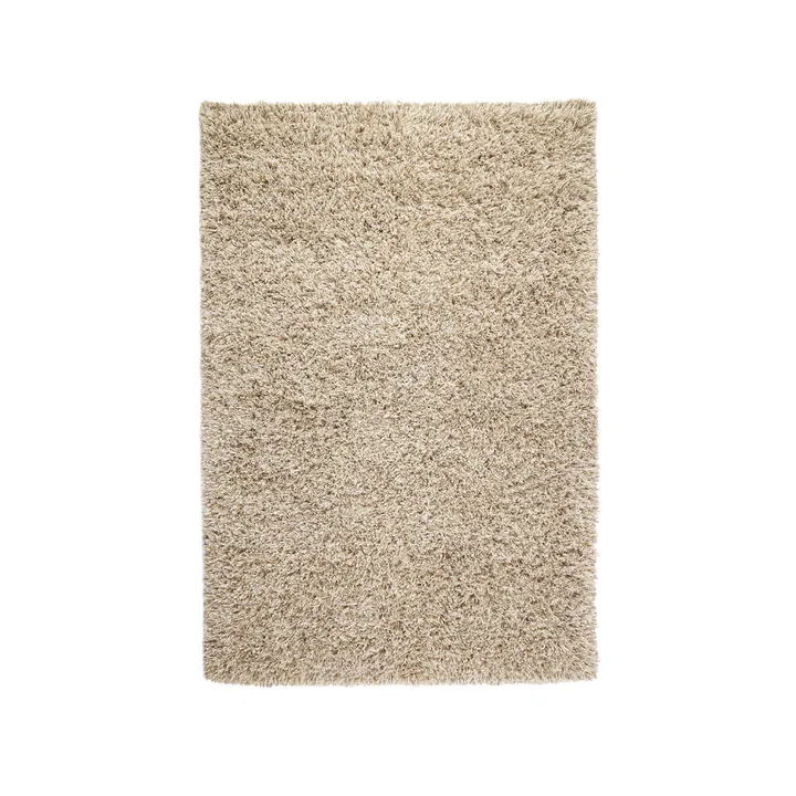 Shaggy matto - White/beige, 170x240 cm - Kateha