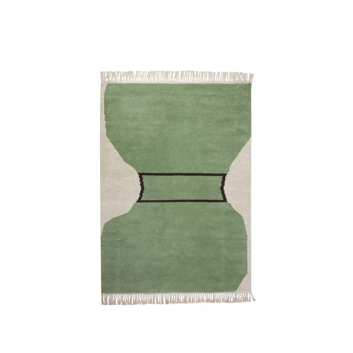 Silhouette flossa -matto - Dusty green, 170 x 240 cm - Kateha