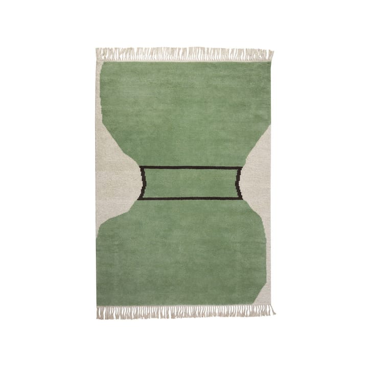 Silhouette flossa -matto - Dusty green, 200 x 300 cm - Kateha