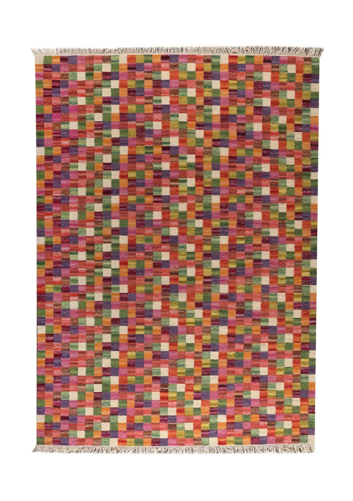 Small box, käsin kudottu matto, moniväri - 240x170 cm - Kateha